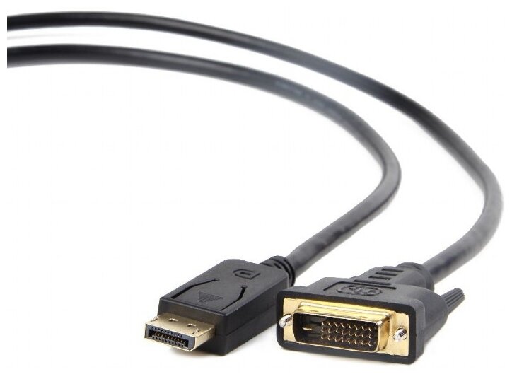 Аксессуар Gembird Cablexpert DisplayPort to DVI 20M/25M 1.0m Black CC-DPM-DVIM-1M