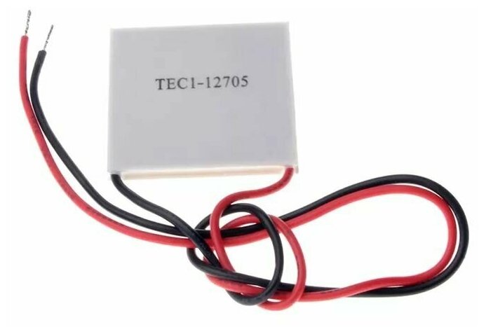 TEC1-12705 (40x40) Термоэлектрический элемент Пельтье (термоэлектрический охладитель-нагреватель)