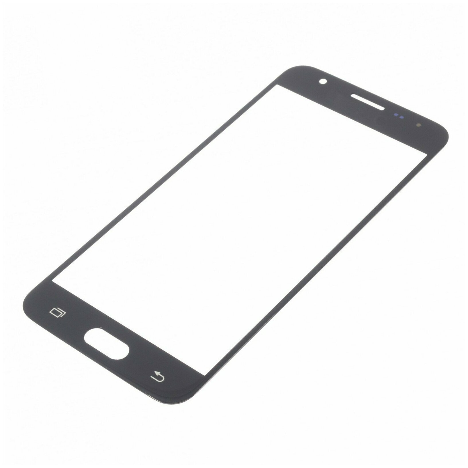Стекло + OCA плёнка для переклейки Samsung G570F Galaxy J5 Prime (черное)