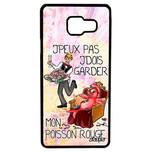 фото Чехол для телефонов samsung galaxy a3 2016, "не могу - у меня красная рыбка!" предлог анекдот utaupia