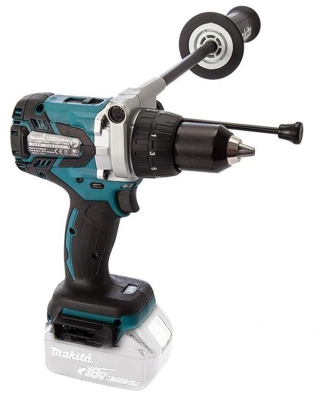 Дрель-шуруповерт аккумуляторная Makita DHP458Z LXT