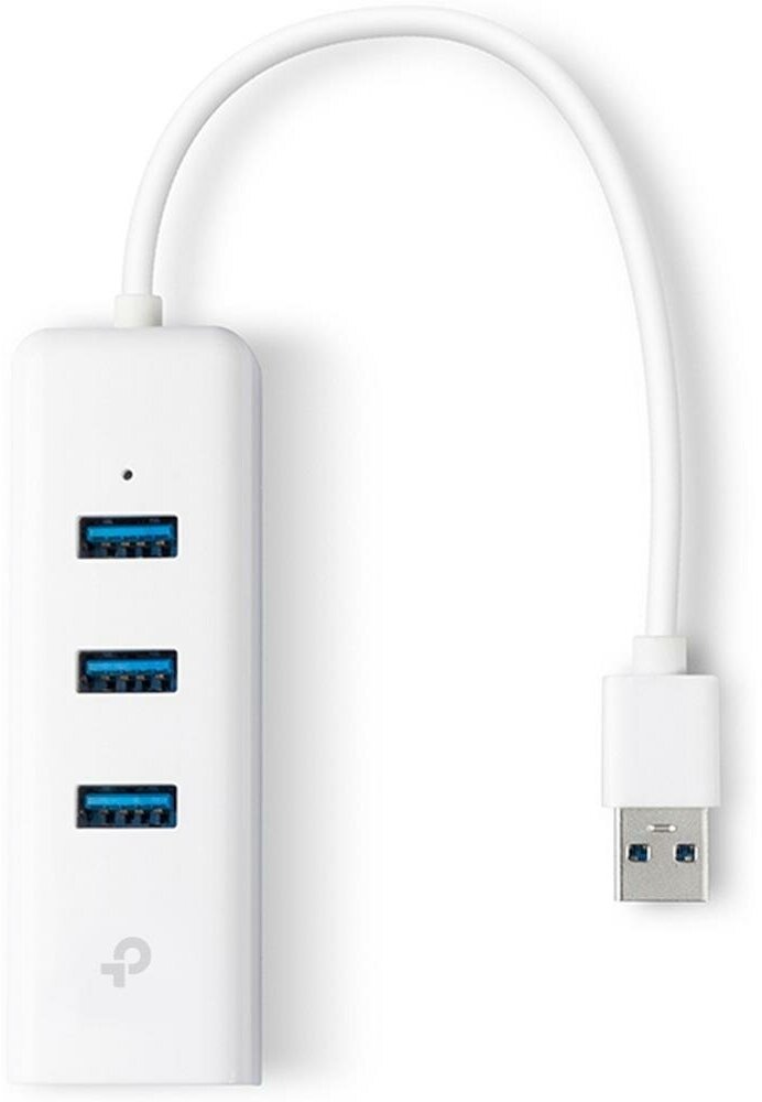 3-port USB3.0 Hub TP-Link UE330 + RJ45 (1Gbps)