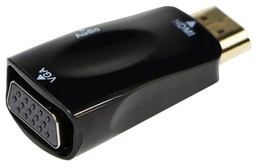 Переходник HDMI Gembird A-HDMI-VGA-02 черный - фото №5