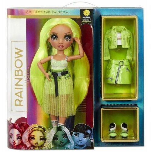 rainbow high daphne minton mint light green fashion doll дафна минтон мята Rainbow High - Кукла Fashion Doll Neon
