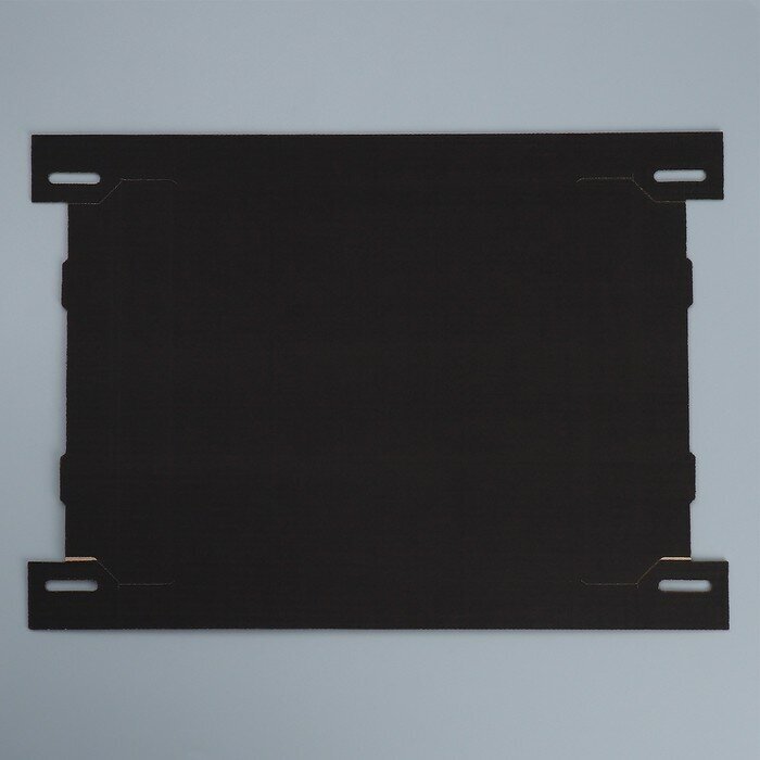Складная коробка «Черная», 28х28х15 см - фотография № 4