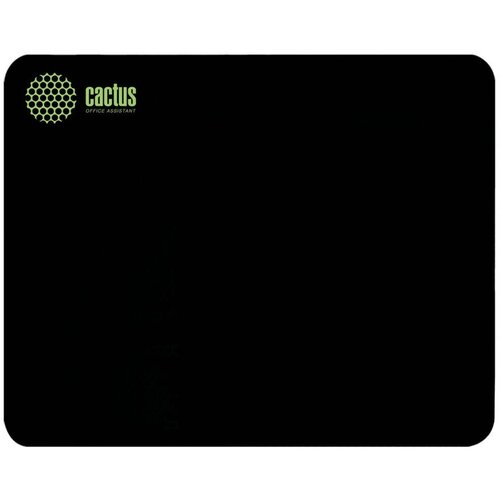 Коврик для мыши Cactus CS-MP-P01XS Black Мини 220x180x2мм. 1844478