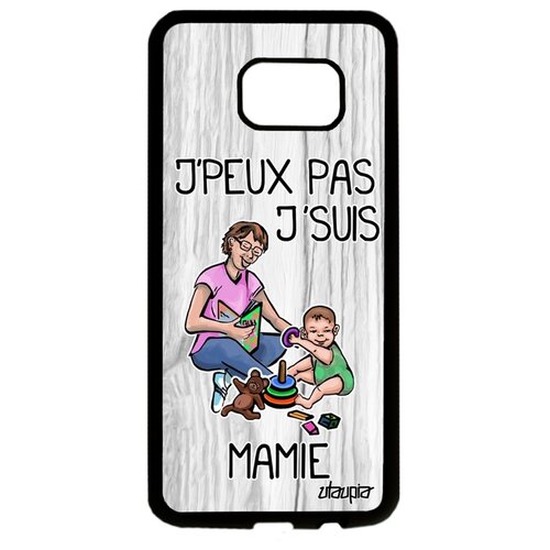 фото Чехол для мобильного samsung galaxy s7 edge, "не могу - стала бабушкой!" комикс отговорка utaupia