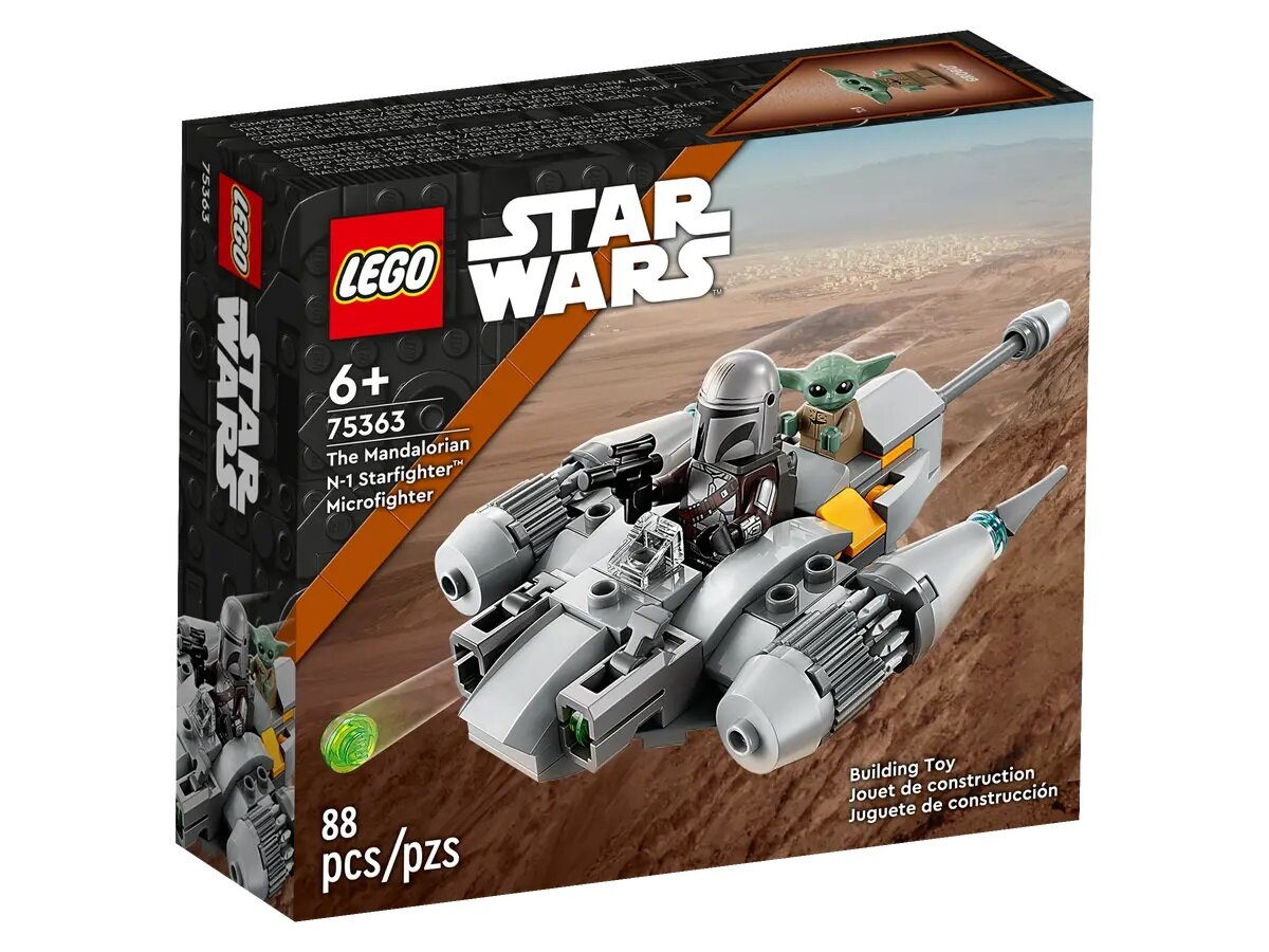 Конструктор LEGO Star Wars 75363 The Mandalorian N-1 Starfighter Microfighter, 88 дет.