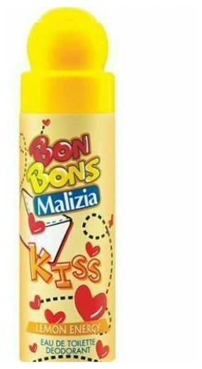 Malizia Дезодорант детский Malizia Bon Bons Lemon Energy, 75 мл