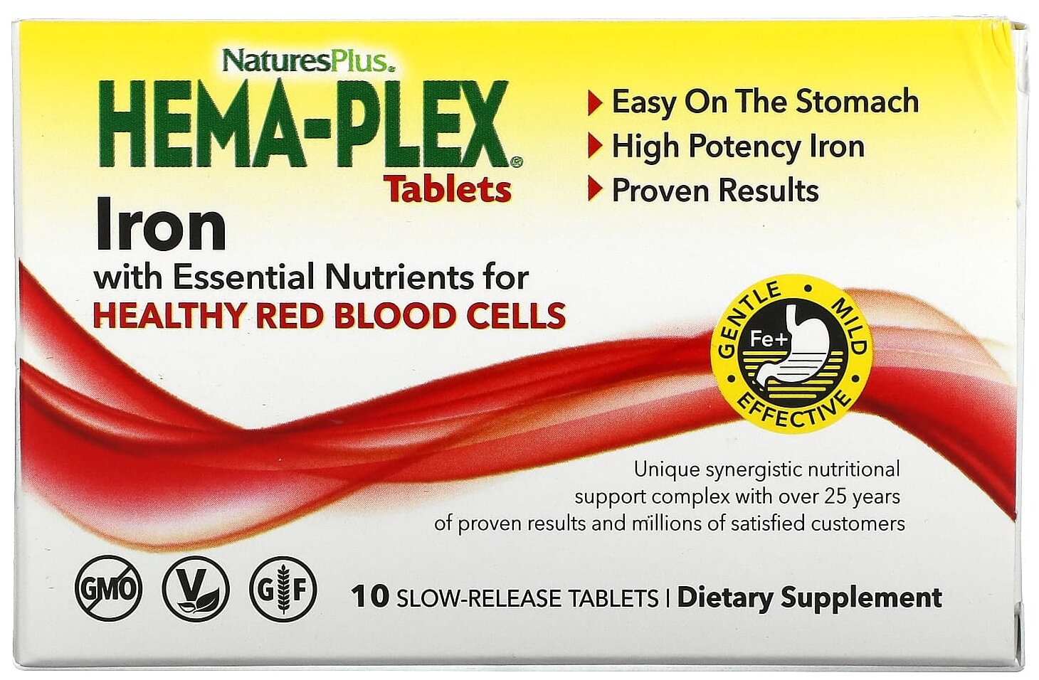 Nature's Plus Hema-Plex Slow-Release таб.