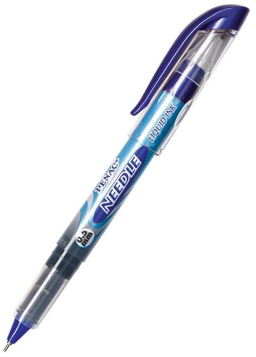 Ручка роллер PENAC 111 NEEDLE 0,5мм, чернила синие
