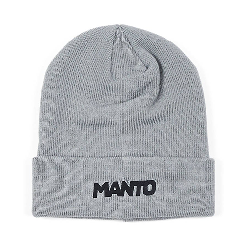 шапка manto beanie label grey one size Шапка Manto, размер one size, серый