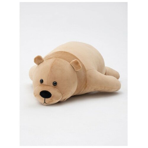 Мягкая игрушка «Медведь», лежачий, 66 см мягкая игрушка медведь aurora медведь текстиль искусственный мех кремовый 20 см