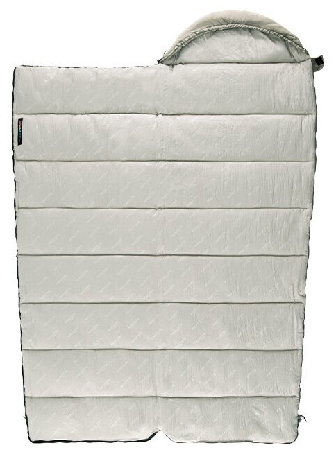 Мешок спальный Naturehike Envelope M400, (190+30)х80 см, (правый) (ТК: +1C), серый