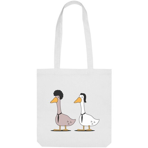 фото Сумка шоппер us basic, белый