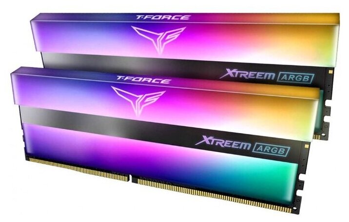 Оперативная память Dimm Teamgroup T-Force Xtreem Argb 32GB (16gb x2) DDR4-3600 Black (tf10d432g3600h .