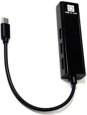USB-концентратор 5bites UA3-45-04BK, разъемов: 4, 10 см, черный - фото №3