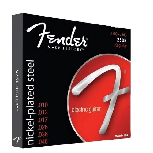 Струны для электрогитары Fender STRINGS NEW SUPER 250LR NPS BALL END 9-46