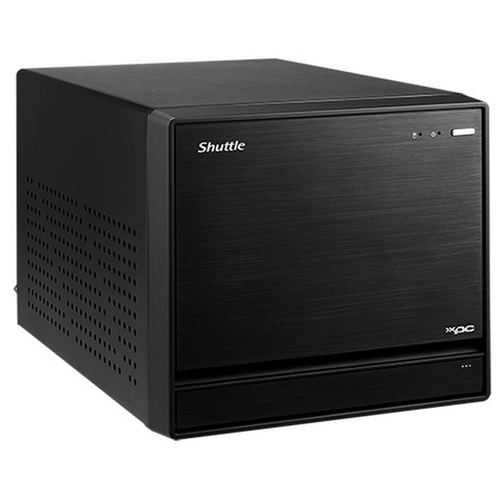 Платформа Shuttle XPC cube без процессора, 128 ГБ RAM, Intel HD Graphics, ОС не установлена, 500 Вт, черный