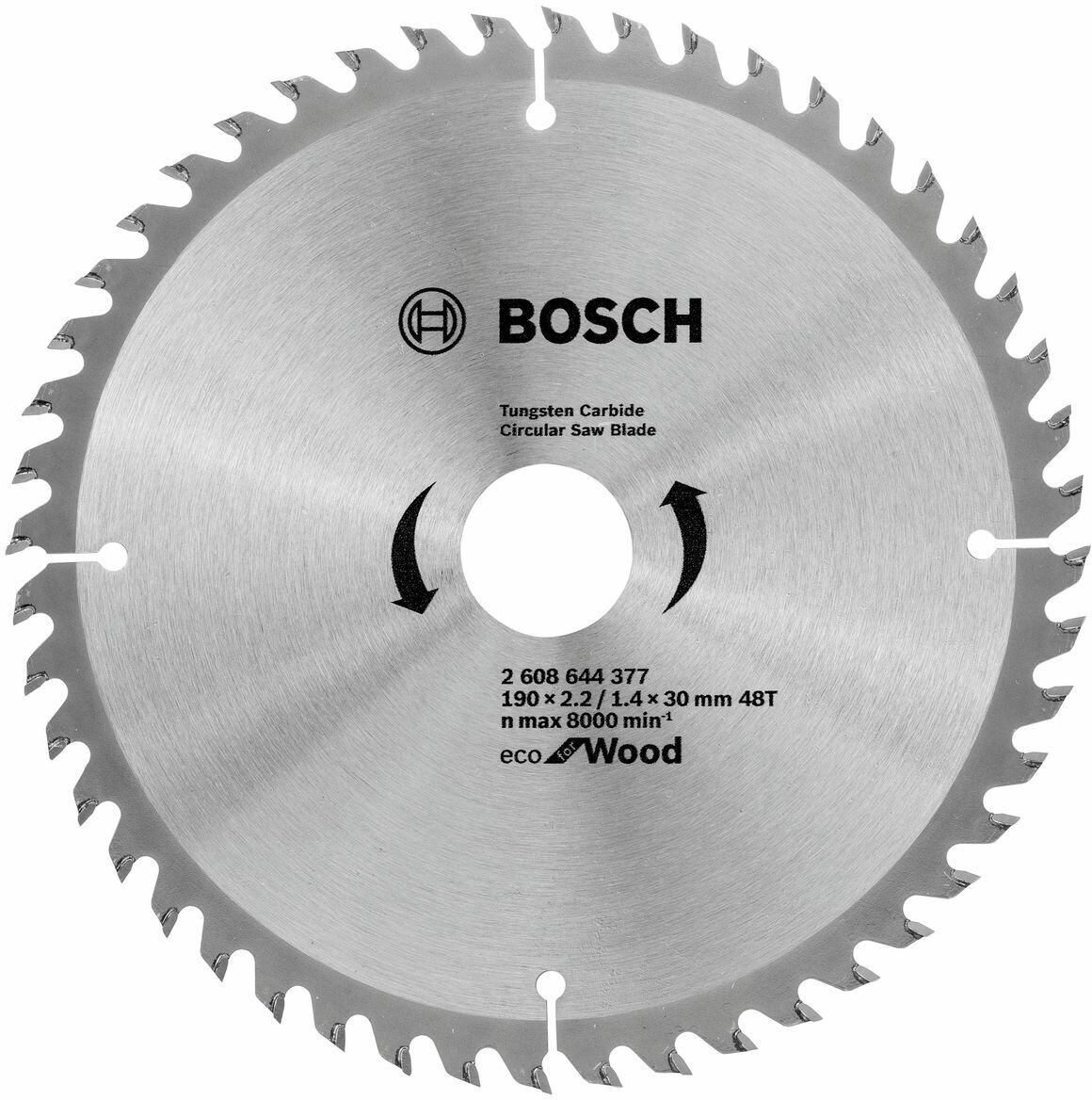 Пильный диск BOSCH Eco Wood 2608644377 190х30 мм