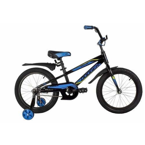 Детский велосипед Novatrack Dodger 18 2022 18 Черный 1664000₽