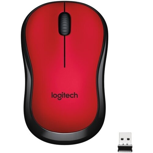 Мышь беспроводная Logitech M220 Silent Red 910-004897 1780₽
