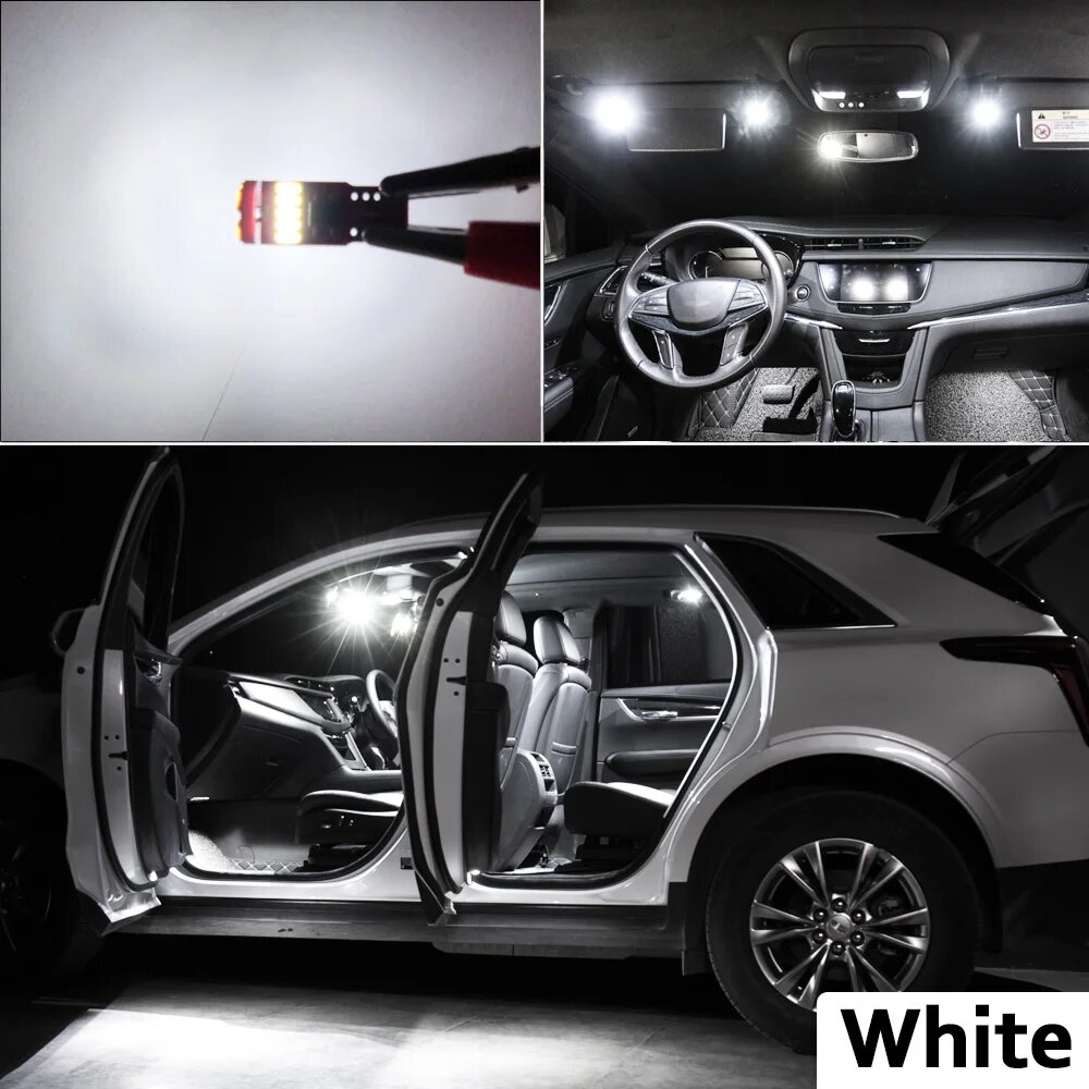 MDNG Canbus для Volkswagen VW Jetta Golf 4 5 6 7 MK4 MK5 MK6 MK7 Автомобильный светодиодный комплект внутреннего освещения купольный бардачок лампа автоаксессуары, White, For Jetta 6-9P