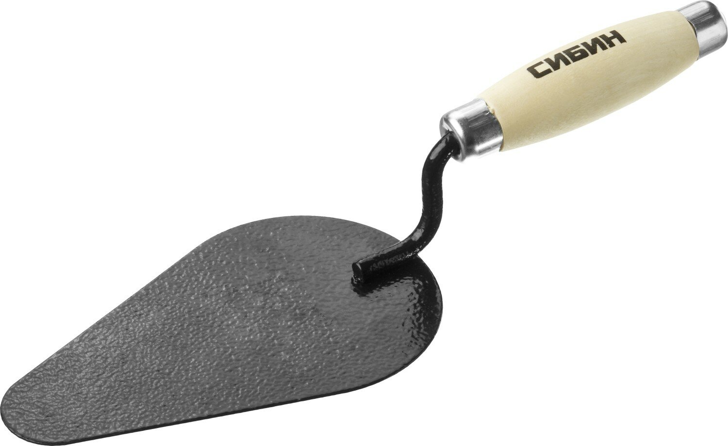 Кельма печника СИБИН 170 х 105 мм деревянная ручка 0820-4_z01