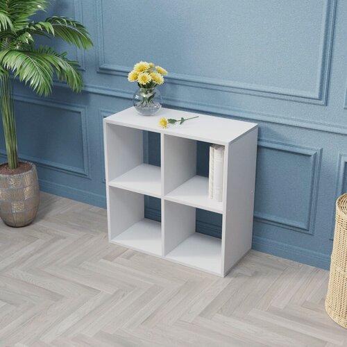 Изображение товара Стеллаж Velardy кубикус,69x32x69см, белый