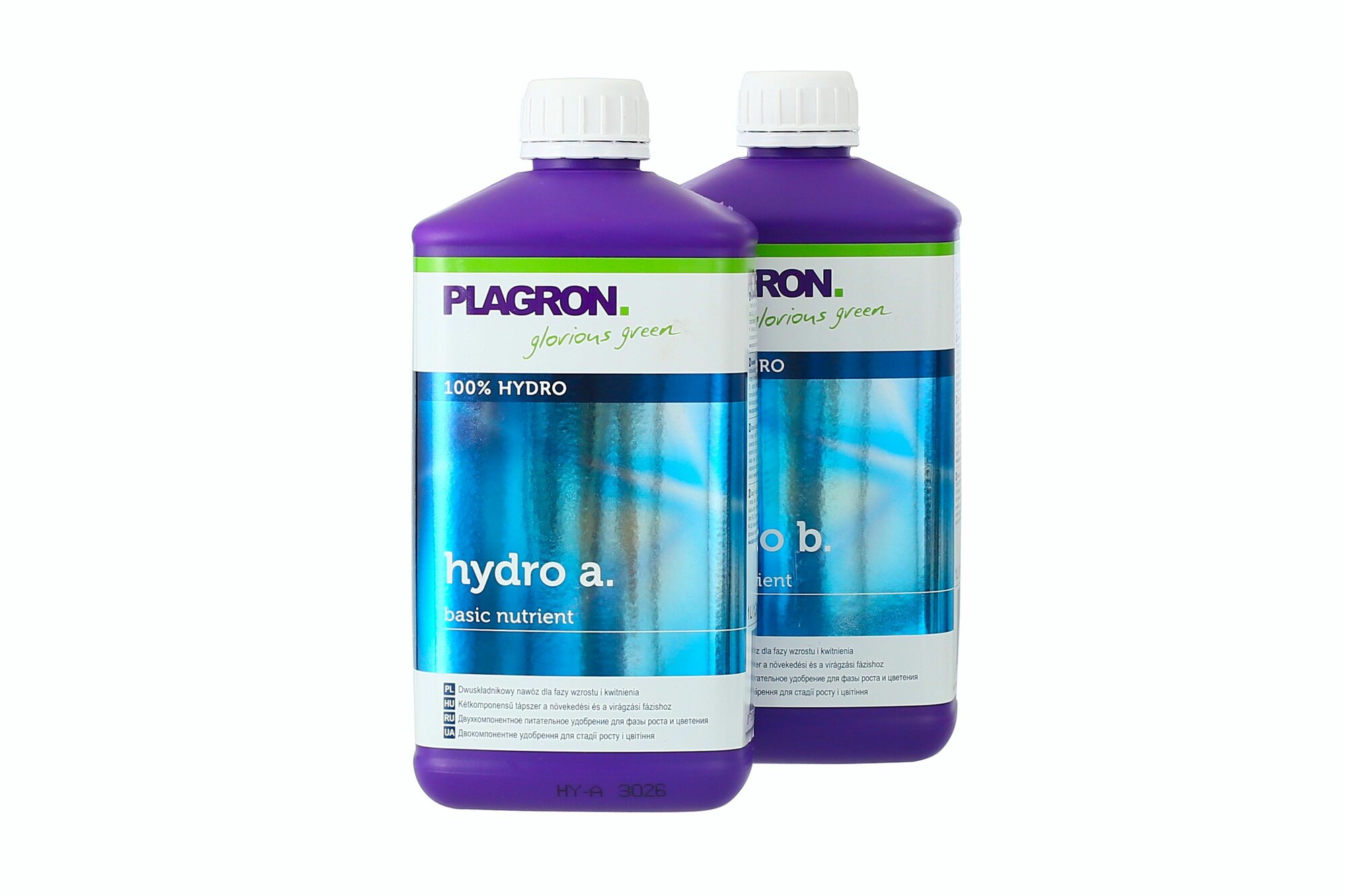 Удобрение для гидропоники Plagron Hydro A+B 1 л. — фото 1
