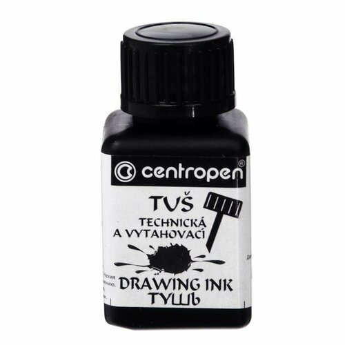 Тушь для рапидографа Centropen 18 г 0095012 черная 6253173 219₽