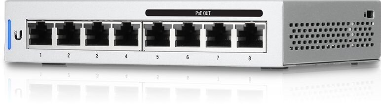 Коммутатор Ubiquiti UniFi Switch 8 60W управляемый UniFi 8 портов 10/100/1000Mbps PoE(60W) US-8-60W-EU - фото №3