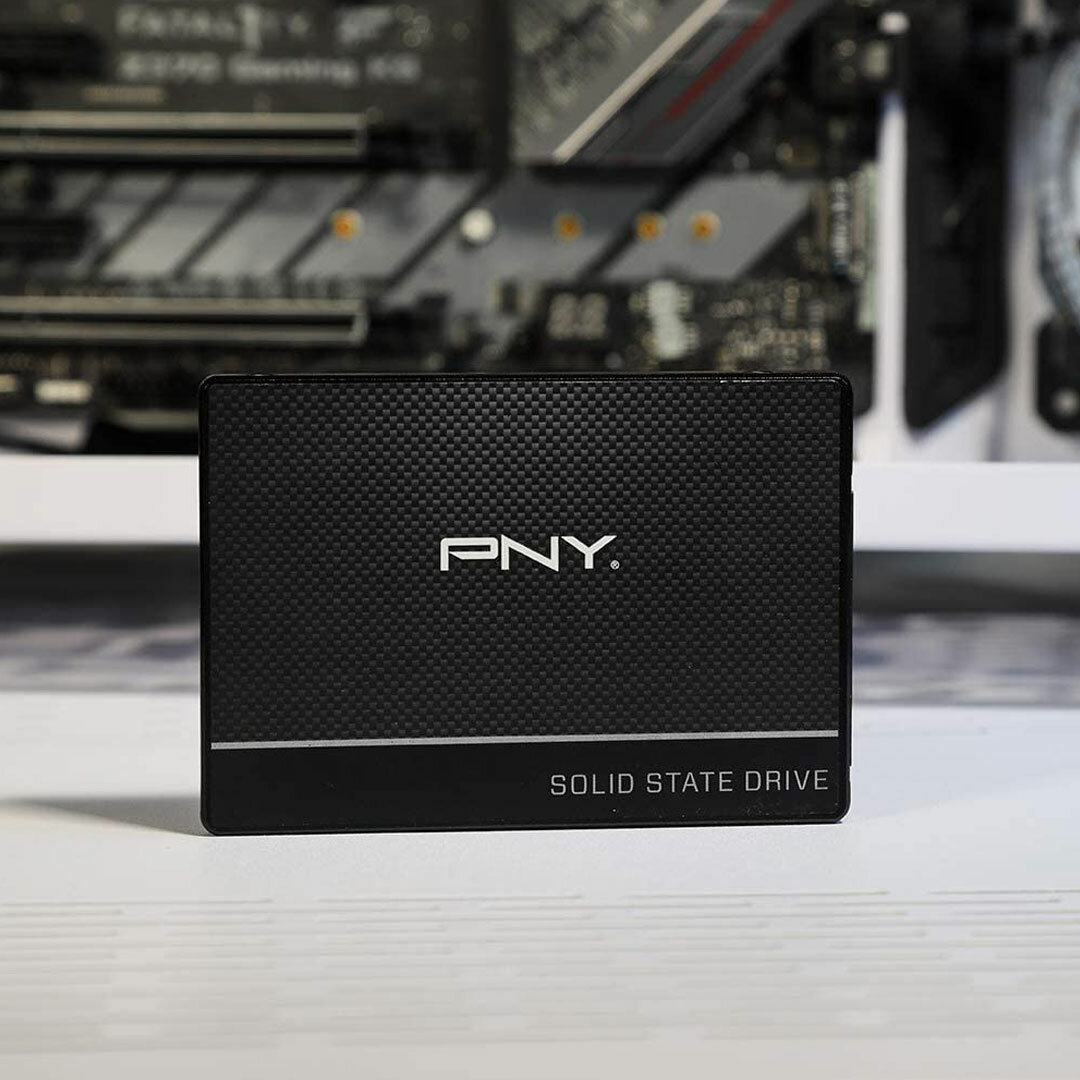 SSD накопитель PNY CS900 480GB (SSD7CS900-480-PB), SATA-III, 70 x 7 x 100 мм, черный