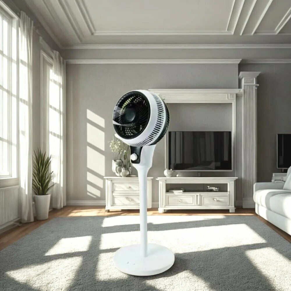 Вентилятор напольный для дома и офиса ZDK FANHJ-190, 3 скорости