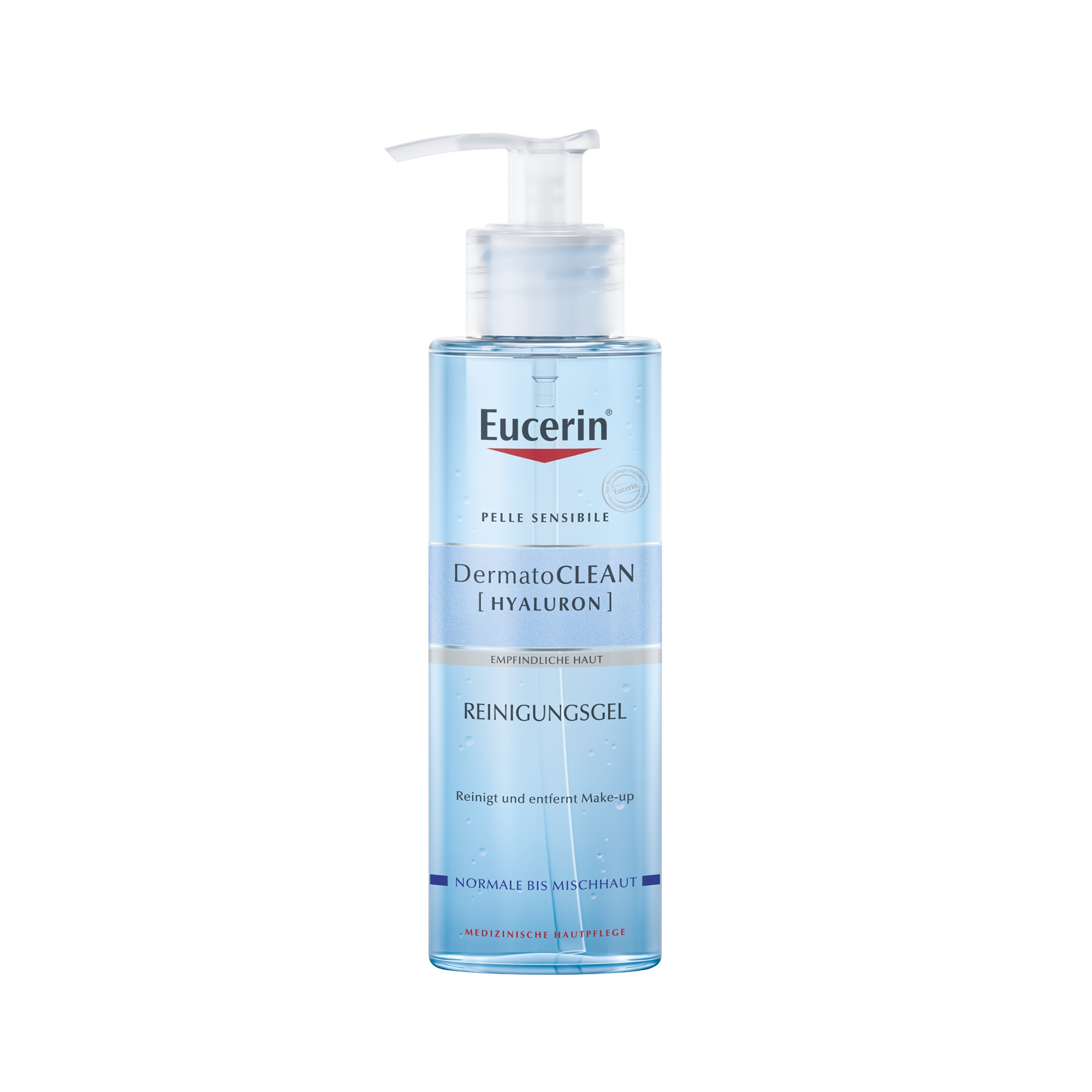 Гель для умывания Eucerin DermatoClean освежающий и очищающий