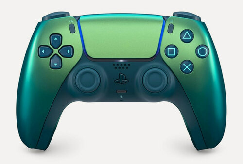 Изображение товара Геймпад Sony Playstation 5 DualSense Бирюзовый хром (Chroma Teal)