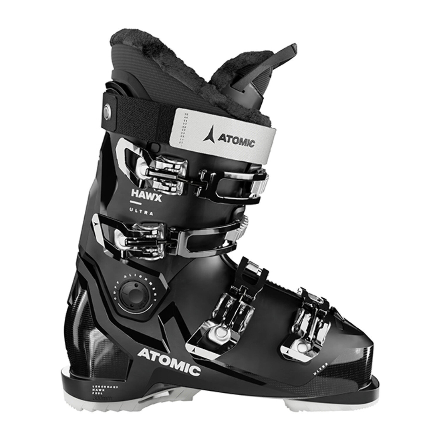 Горнолыжные ботинки Atomic Hawx Ultra 75 W Black/White 23/24 , для женщин , Черный