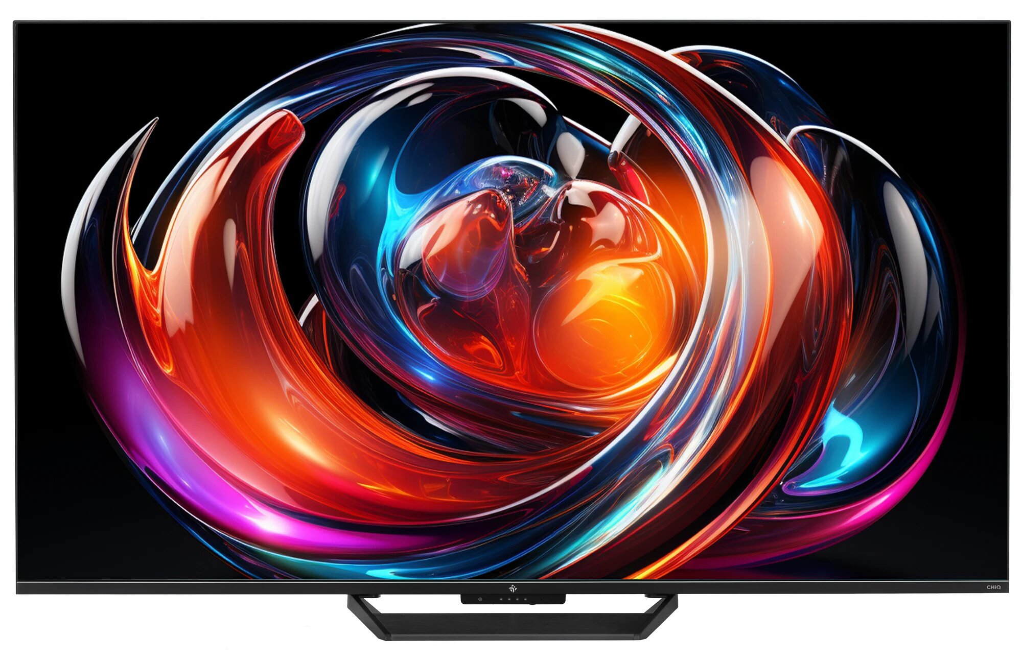 55" (139 см) LED-телевизор DEXP 55MCG 55, Mini LED, QLED, 4K UltraHD, Wi-Fi, серый