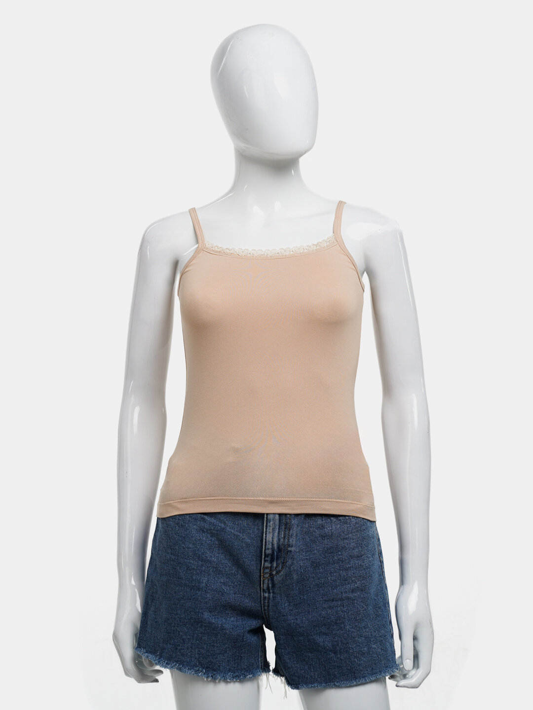 Майка 2XL, 1 шт., размер 2XL, бежевый (150)