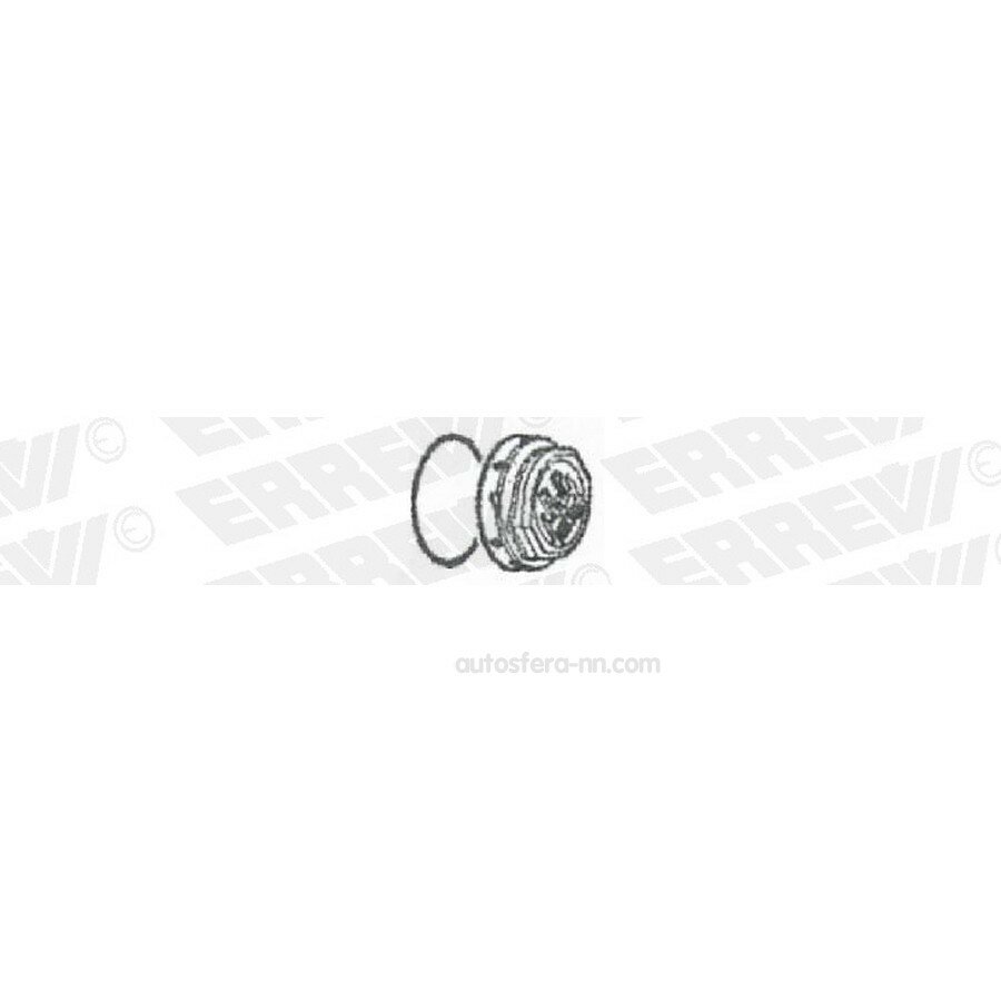 ERREVI 719100 крышка ступицы! (м) \BPW ECO-PLUS2
