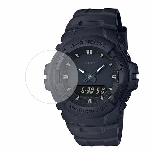 Скрин Мобайл защитный экран для часов Casio G-100BB-1A из гидрогелевая плёнка прозрачная