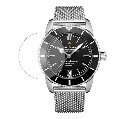 Скрин Мобайл защитный экран для часов Breitling AB2010121B1A1 из гидрогелевая плёнка прозрачная