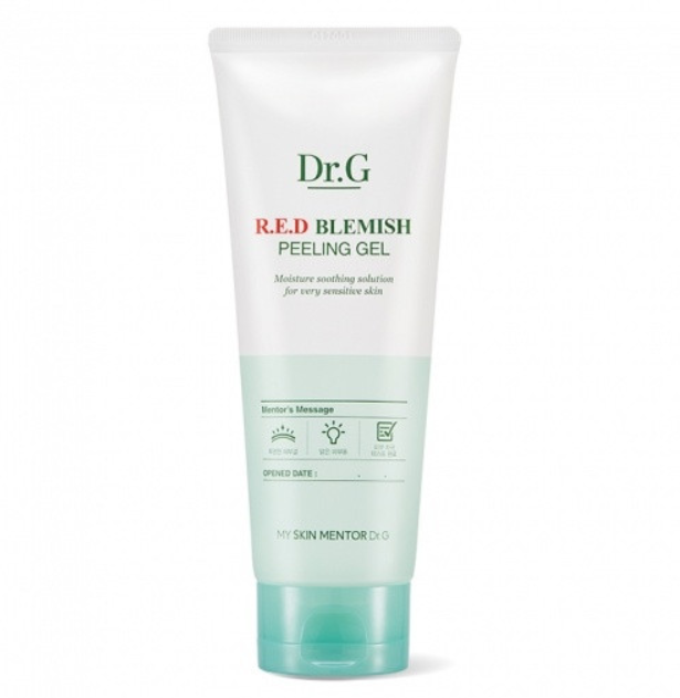 Успакаивающий пилинг-гель Dr.G Red Blemish Peeling Gel 150 мл