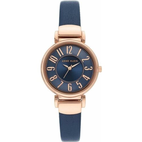 фото Наручные часы anne klein anne klein 2156nvrg, золотой, синий