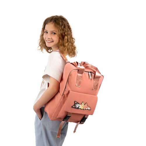 Рюкзак школьный для девочки с котятами розовый рюкзак kittens