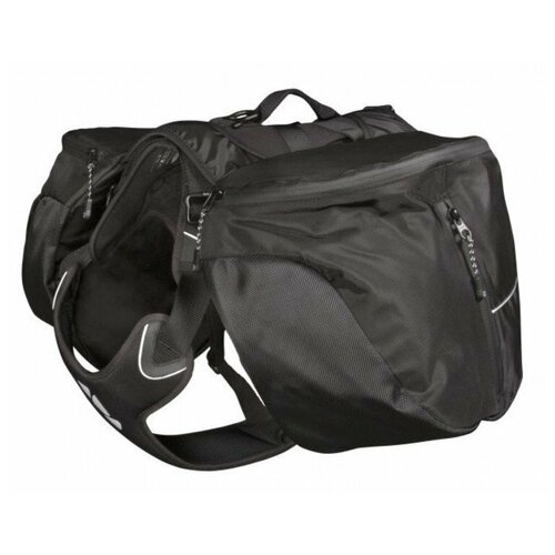 фото Рюкзак-сумка на собаку hurtta outdoors trail pack,размер s, чёрный
