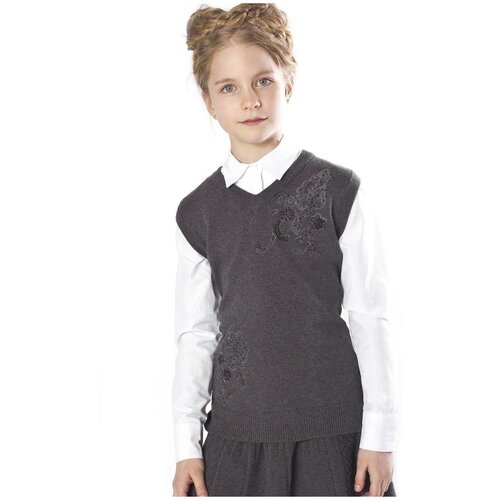 фото Жилет noble people, серый, 146