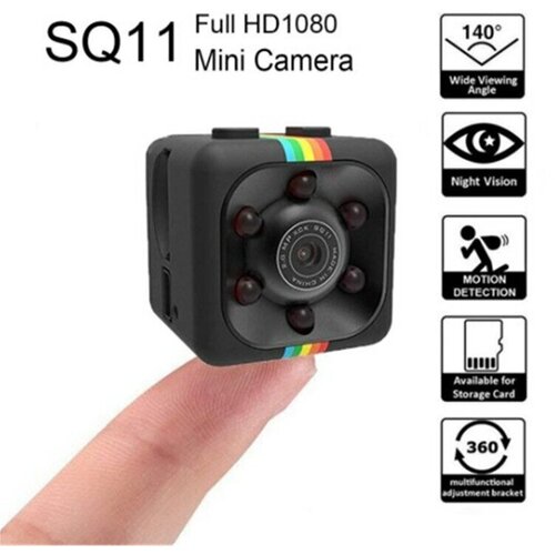 Мини-камера SQ11 cпортивная цифровая камера с датчиком видеорегистратор с микро-камерой 1624₽