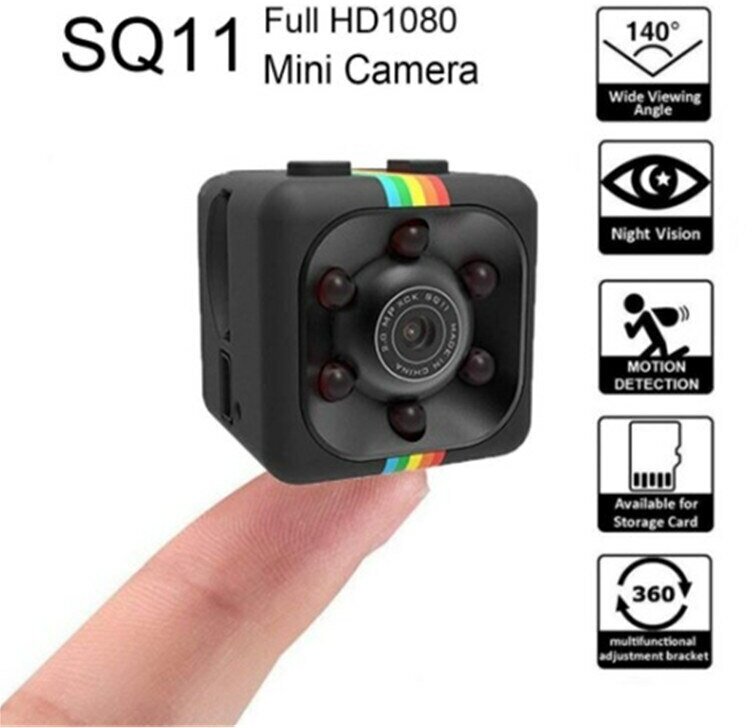 Мини-камера SQ11 cпортивная цифровая камера с датчиком видеорегистратор с микро-камерой