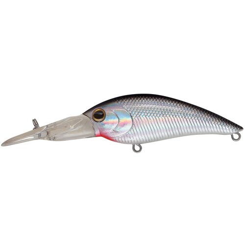 Воблер Шэд Strike Pro Classic Shad 70, цвет: A010-EP Black Back Silver, (EG-013F#A010-EP) воблер strike king bonsai shad 10cm gold black back